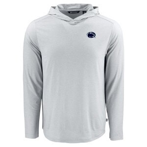 Cutter & Buck gray hooded long sleeve pullover Penn State